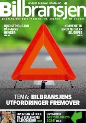 Forside bladet Bilbransjen 02 24